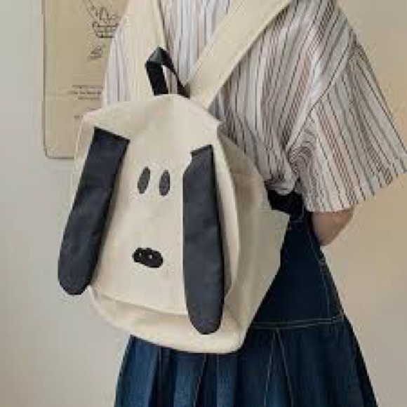 Peanuts Snoopy Drawstring Slouchy Backpack - Picture 5 of 7
